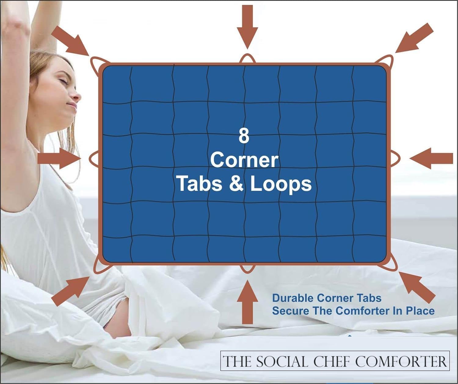 Double Duvet 15 Tog Winter Duvet Double Bed Home Design 600-TC All Season Down Alternative