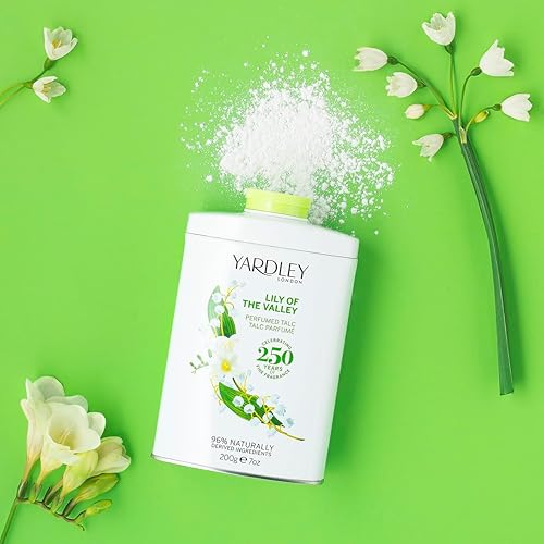 Miniatura 4 de Yardley London Lily of The Valley Talco Perfumed Powder 7oz 7.05 oz