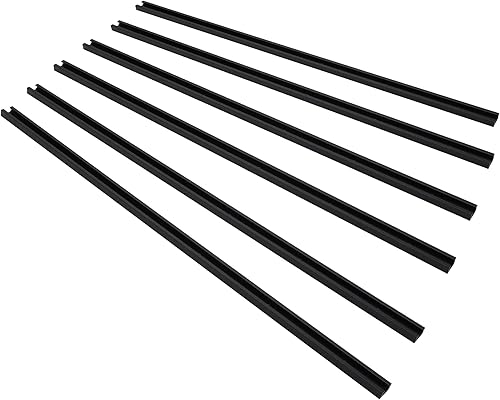 Miniatura 2 de Pista en T de aluminio de 36 pulgadas para carpintería - Perfil de doble corte universal con agujeros de montaje preperforados - Carpintería y