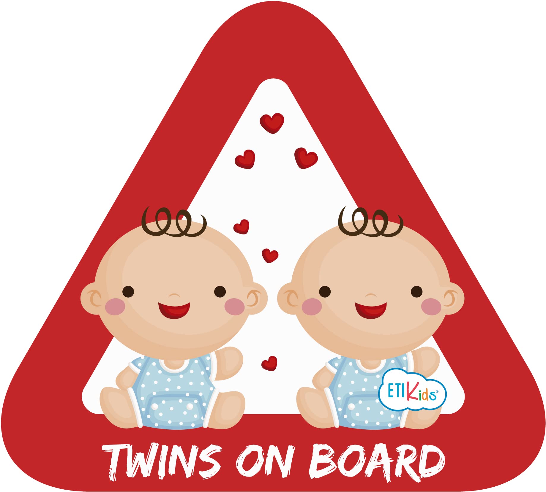 Baby on Board Sticker for Cars & Motorcycles. Adhesive Vinyl, Durable 15 x 13.7 cm