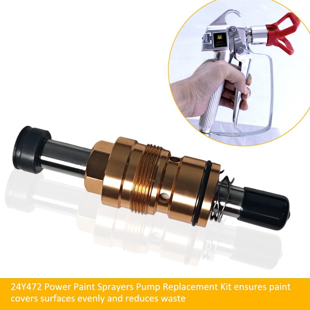 24Y472 Power Paint Sprayers Pump Replacement for Graco ProXChange ProX17 ProX19 ProX21 Electric Airless Sprayer Pump – Part # 24Y472