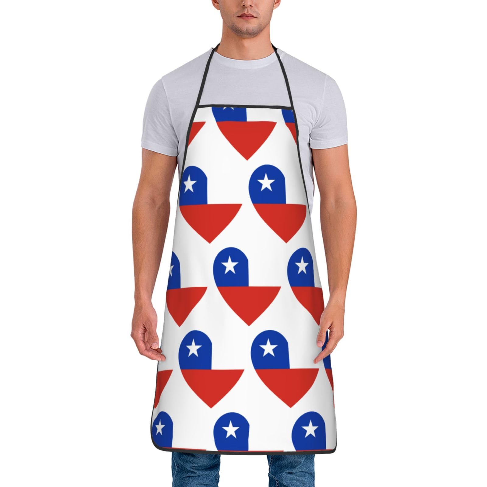 Tablier de cuisine unisexe avec drapeau canadien pour homme et femme