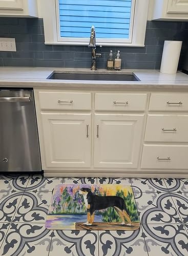 Miniatura 3 de Caroline's Treasures Greater Swiss Mountain - Tapete para perro, 19 x 27 pulgadas, multicolor