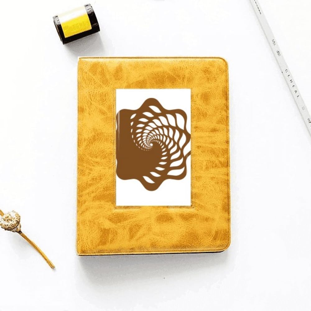 no/no Octagonal Circular Infinite Hollowing Photo Album Family Wedding Picture 4x6