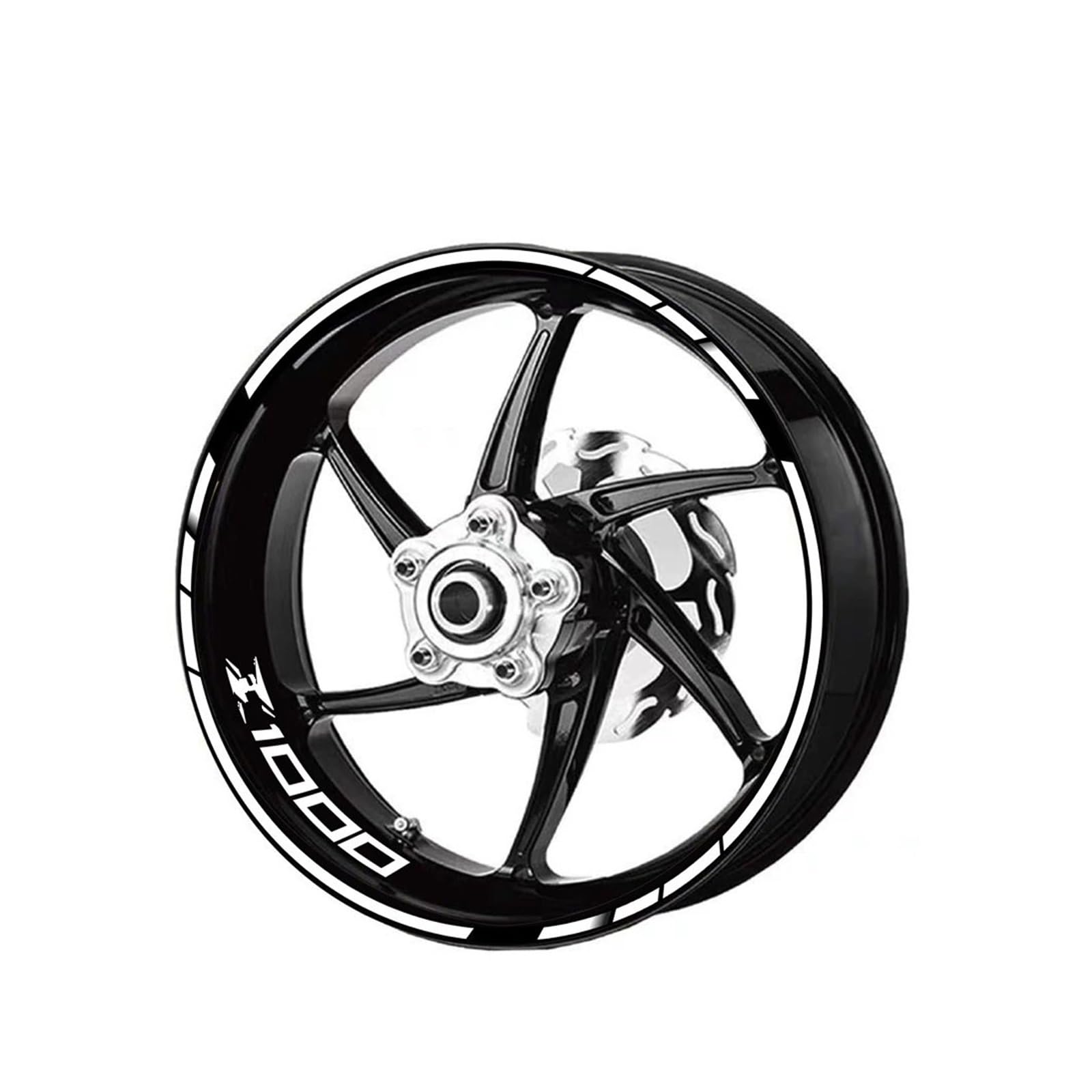 Speichenaufkleber Fahrradaufkleber Radnabe Mehrfarbige Hochreflektierende Aufkleber Für Z1000 1000z(Set Meal 7)