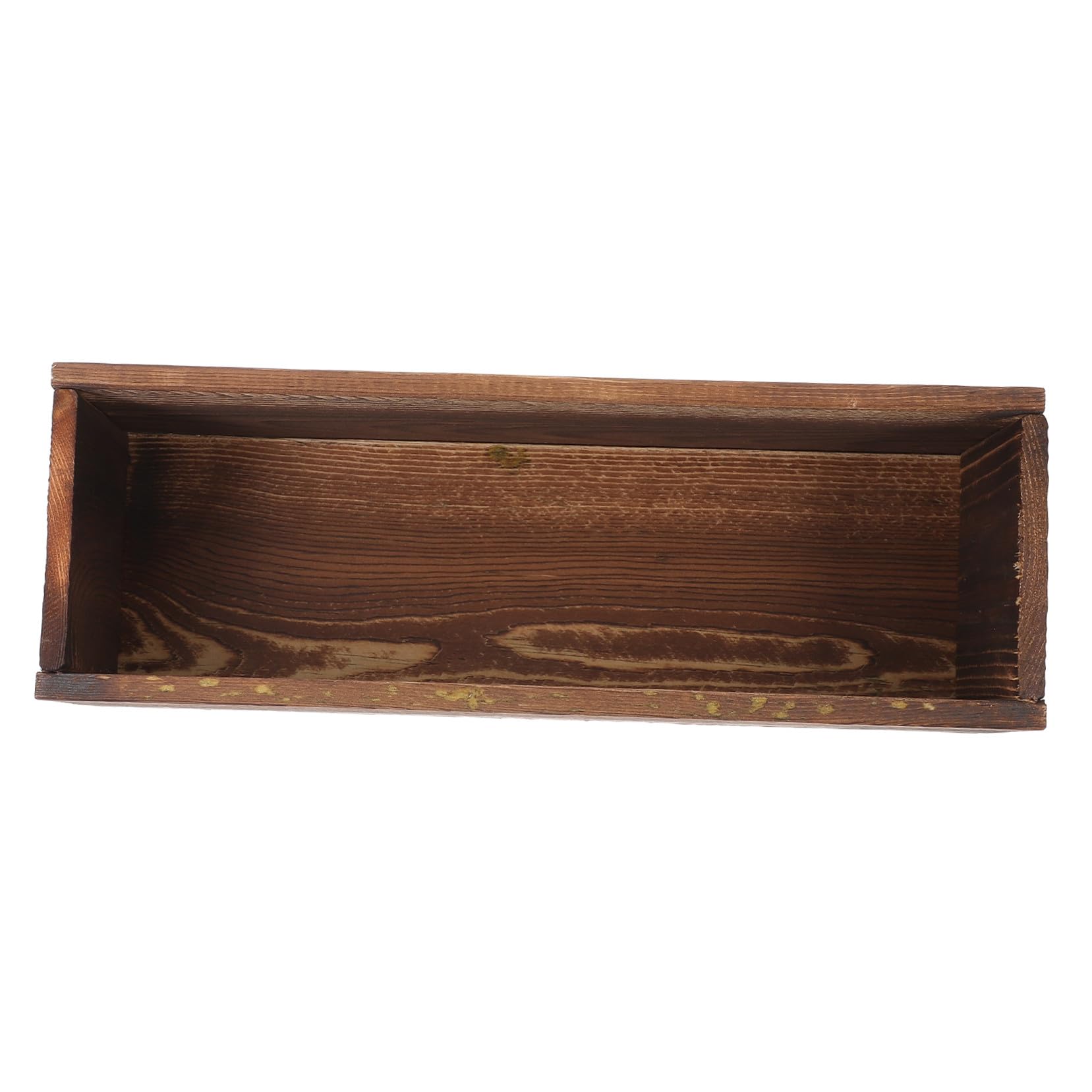 Pot de fleurs bois vintage DOITOOL pour balcon et jardin