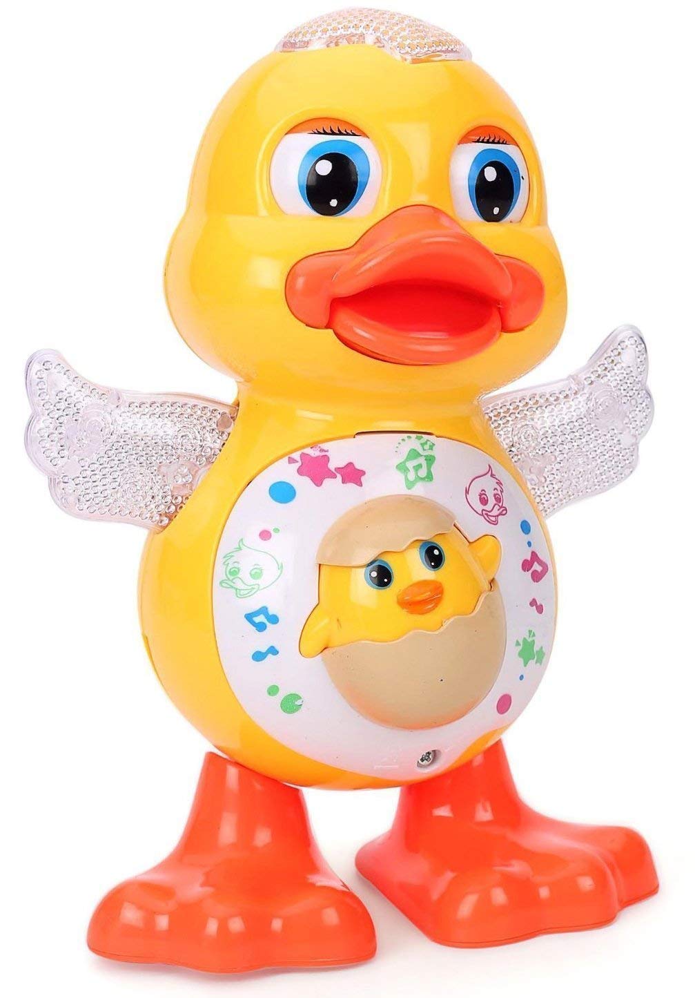 Exegi Enterprise Dancing Duck with Music Flashing Lights and Real Dancing Action Toys