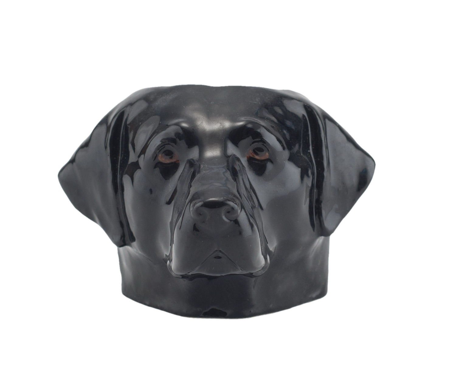 Black Labrador Face Egg Cup