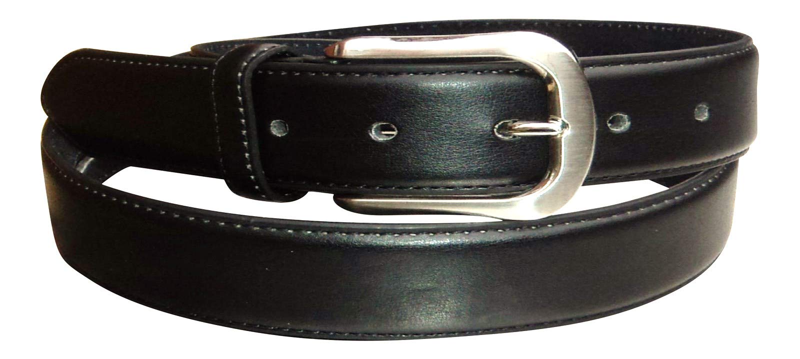 GENTS BELTS UK Men's Leather Security Belt with Hidden Zip, 1.5" (XL)