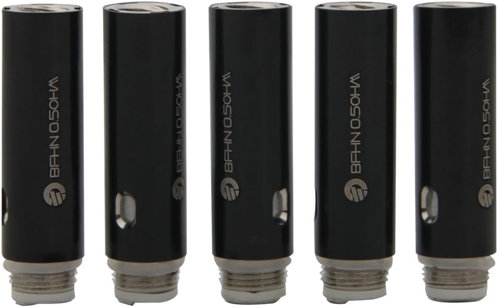 BFHN Coil Head 0.5ohm- Replacement Ego AIO ECO Coils (Pack of 5)