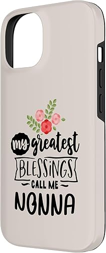 Miniatura 5 de Funda para iPhone 11 Pro Max My Greatest Blessings Call Me Nonna Italian Grandma para mujer