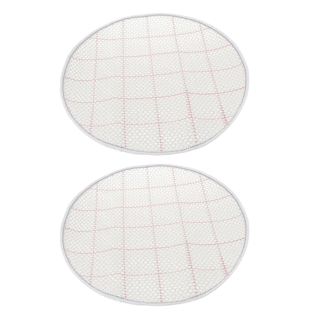 CALANDIS™ 2pcs Blank Rug Hooking Mesh Canvas for Rug Making DIY Latch Hook Crafts 15'' | Latch Hooking Kits | Latch Hooking | Rug Making | Needlecrafts & Yarn-picture-15