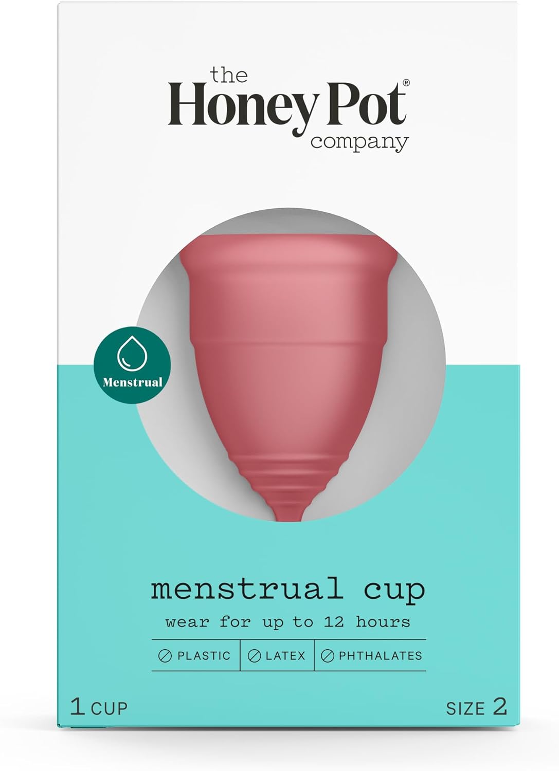 The Honey Pot Company Menstrual Cup 12 Hour Reusable