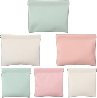 6 bolsas pequeñas de maquillaje para monedero...