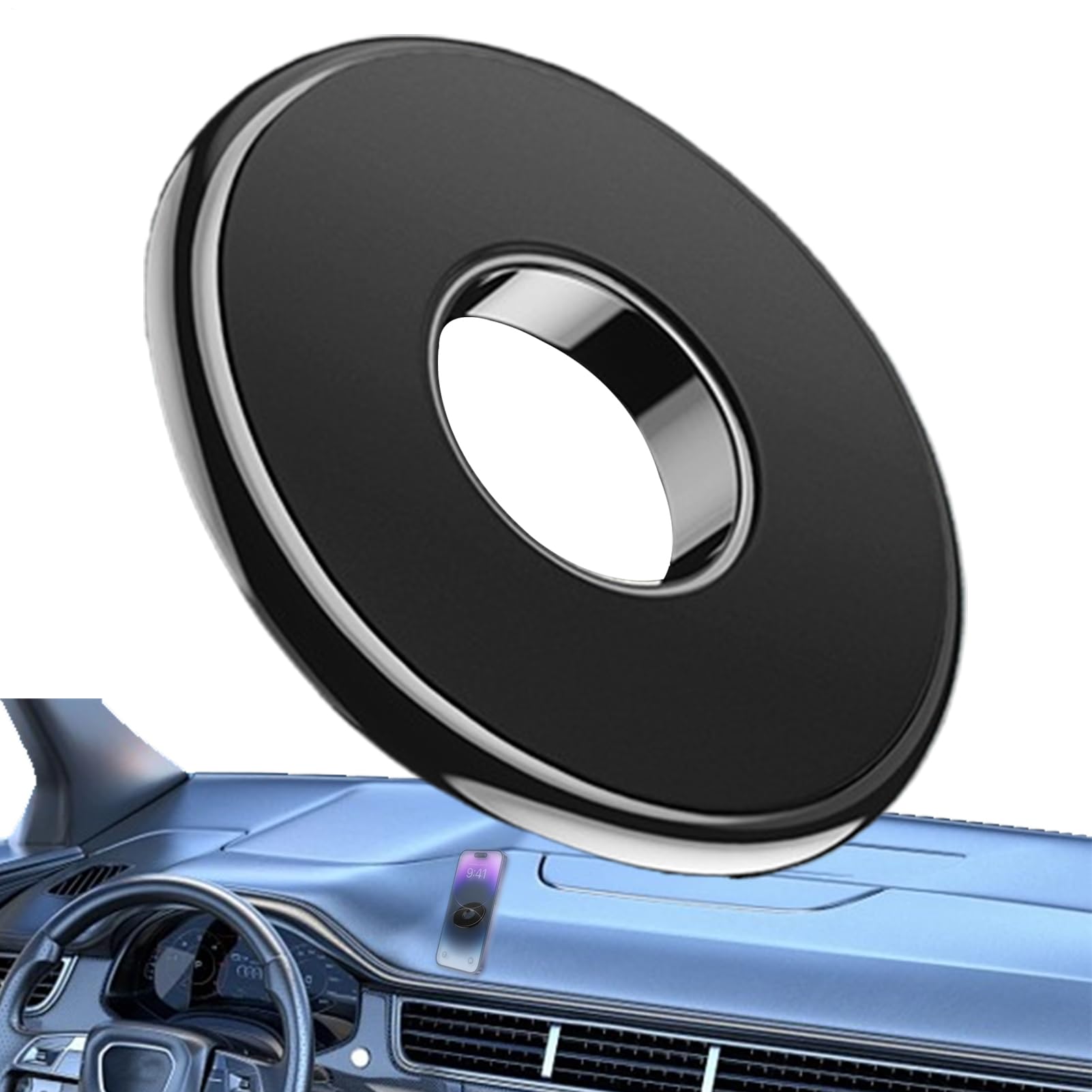 Generico Supporto per telefono magnetico per auto, Supporto per cellulare | Supporto per telefono da auto per supporto per telefono da cruscotto per bocchetta 'aria per acces