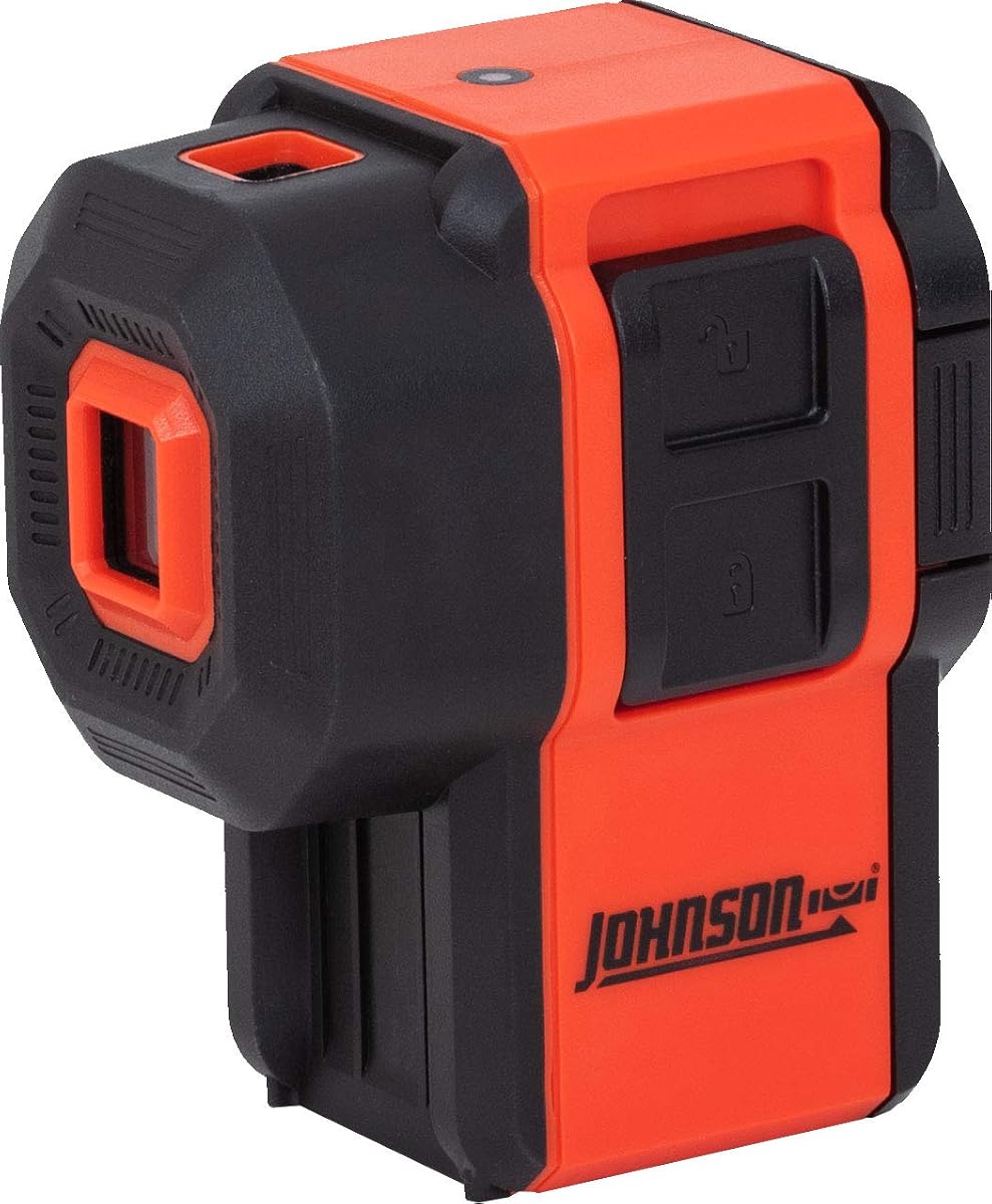 Level & Tool 40-6646 Láser autonivelante de 3 puntos con 2 puntos de plomada y 1 punto de nivel, 4,5", rojo, 1 láser