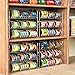 Simple Houseware Stackable Can Organizer Rack for Pantry/Cabinet – 11.5