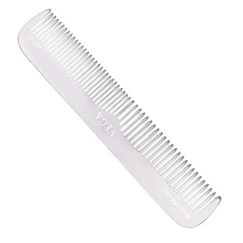 Vega Graduated Dressing Comb, silver, 47 g