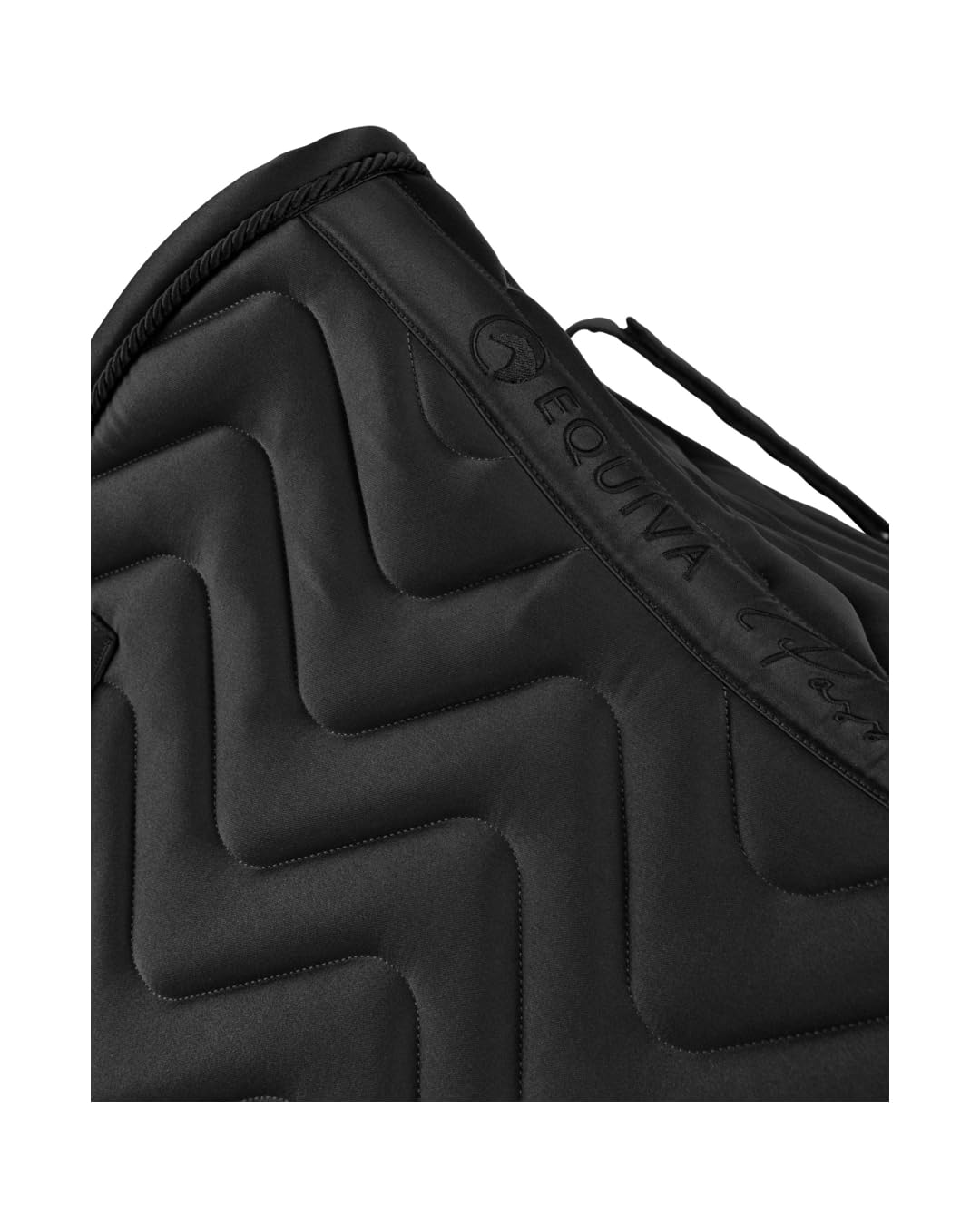 Equiva Dressurschabracke Alteris, atmungsaktive Schabracke mit Coolmax-Material, Stoßdämpfung, Polyfill und sicherem Sattelhalt