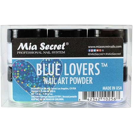 Amazon.com: 6pcs Mia Secret Nude Collection Acrylic Nail Art Powder