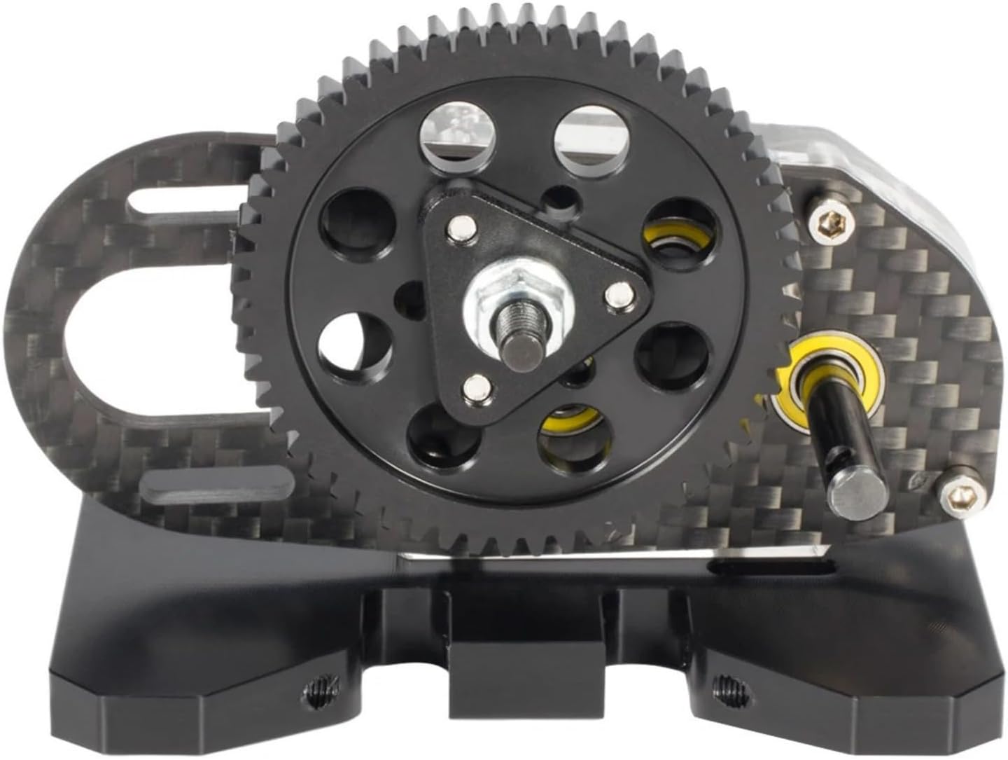 2Low LCG Transmission Overdrive Gearbox for 1/10 RC Crawler Axial SCX10 II III 90046 Capra TRX4 Upgrade Part