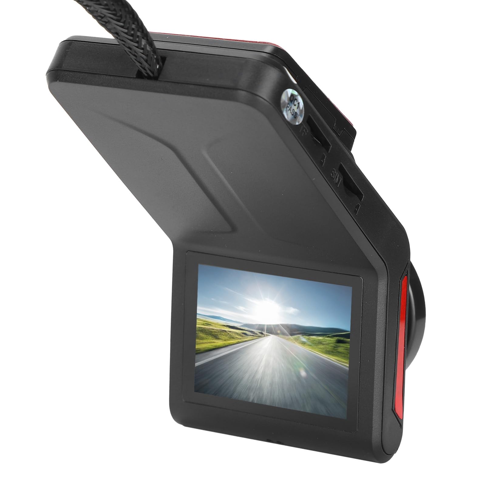 Sxhlseller Kamera Samochodowa 1080P K18 z Dwoma Obiektywami i Rejestratorem Jazdy GPS WIFI, Zdalnym Monitorowaniem, nocą dla Bezpieczeństwa Pojazdu