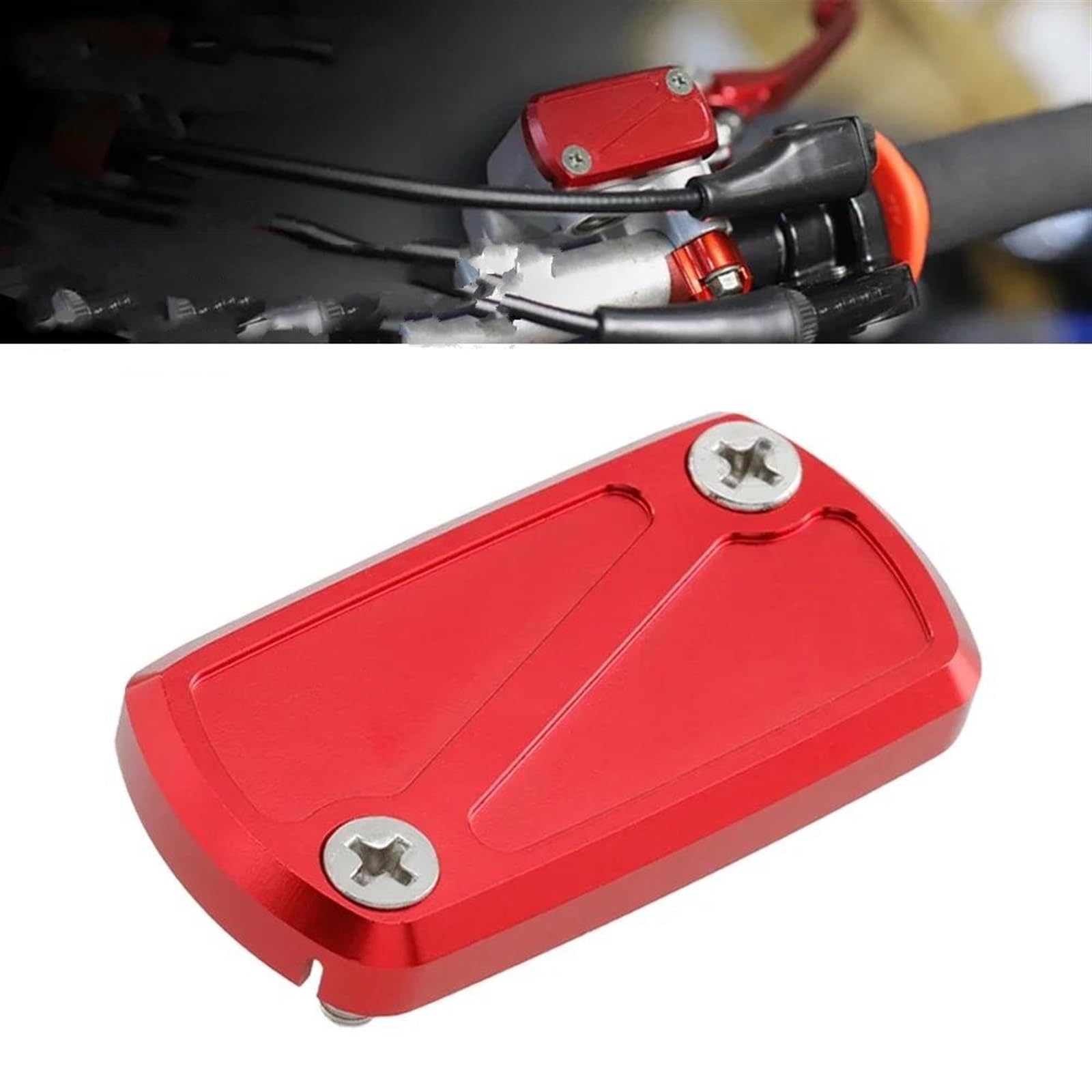Tappo Serbatoio Freno Anteriore In Alluminio CNC T6063 Per YZF R125 2014-2021 E Altri Modelli - Nero