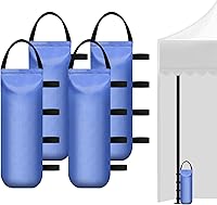 Vista 1 de 112 LBS - Bolsas de arena pesadas para tienda de campaña al aire libre, toldo publicitario, toldo a prueba de viento desplegable fijo (sin arena)