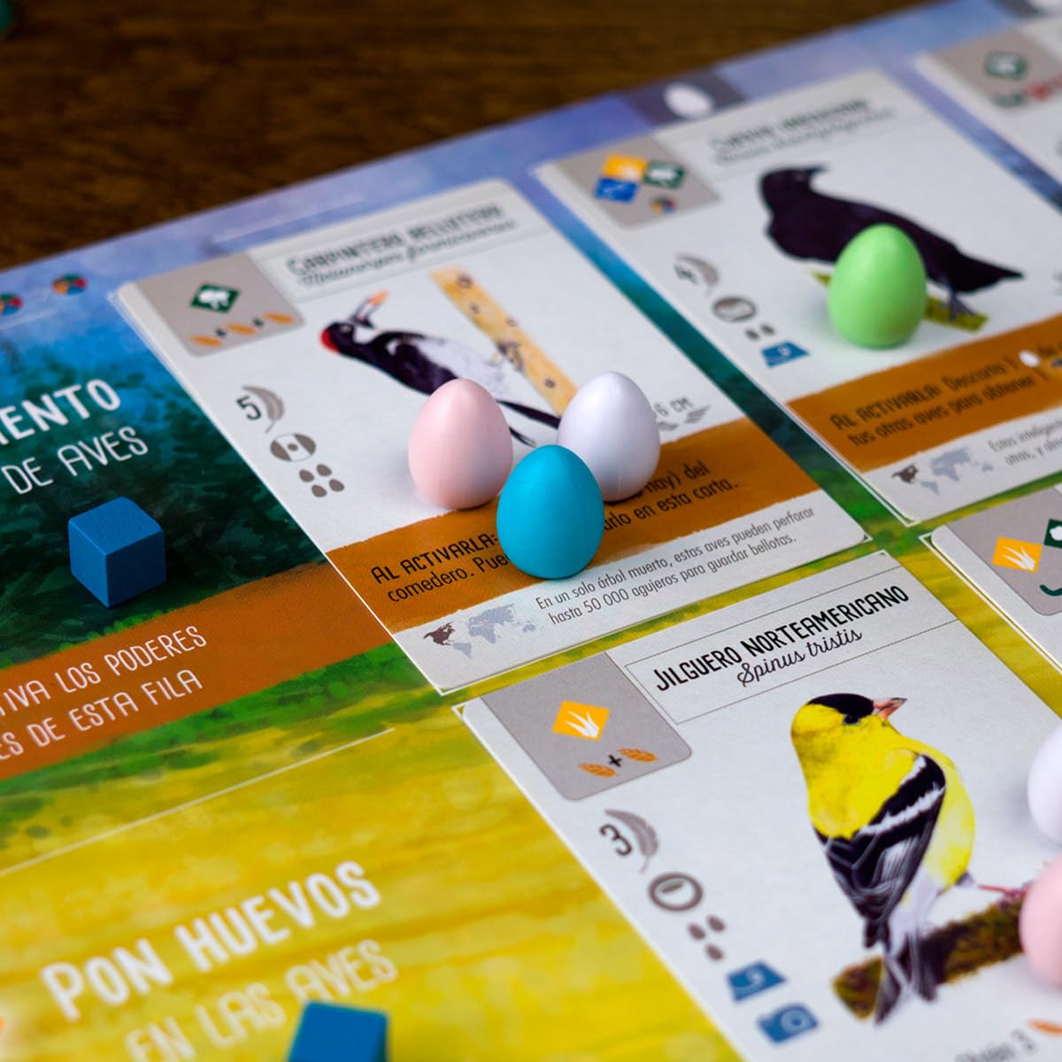 Maldito Games - Wingspan - Gioco da tavolo per uccelli e orchnitologia, carte strategiche per famiglie e giocatori, partite di 1 ora, scienza e natura (MLDG266192)