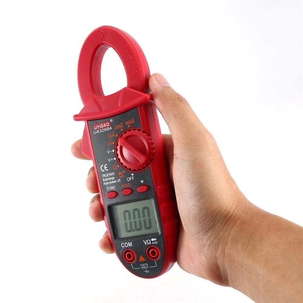 Cyfrowy miernik zaciskowy Multimetr AC/DC VOLT OHM Resistance Tester z podświetleniem Dane Hold UA3268A Do laboratorium