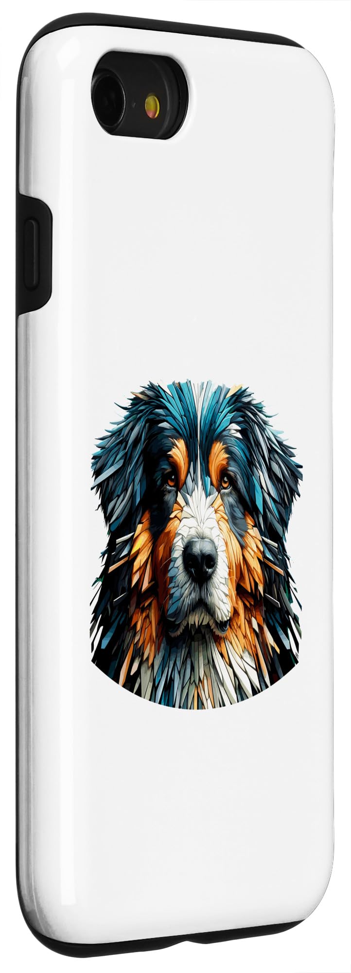 iPhone SE (2020) / 7 / 8 Polygon Art Hovawart Hovawarts Hovi Case - Image 3