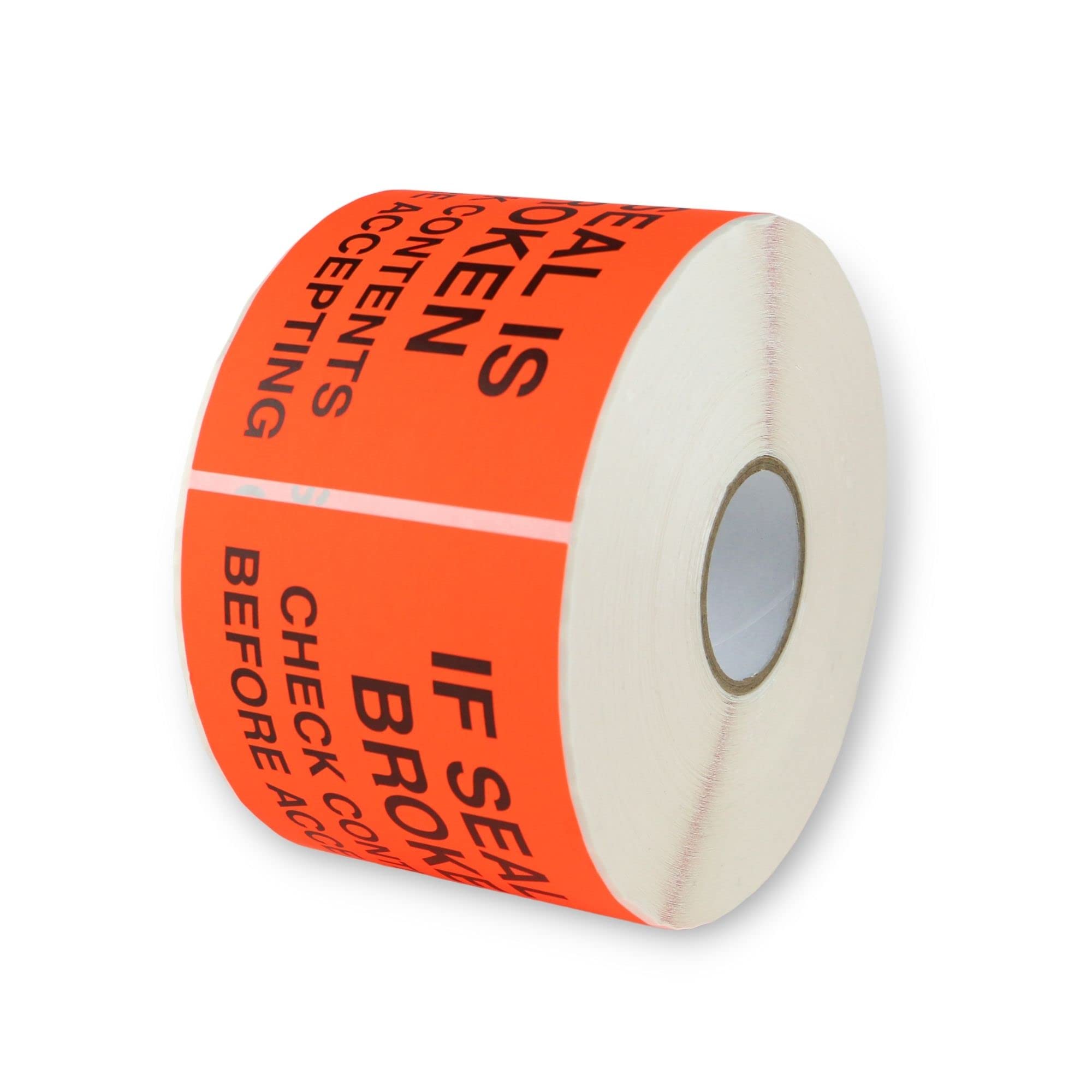 FindTape Etiketten für besondere Handhabung [Hergestellt in den USA]: 3 in. x 5 in. ("IF SEAL IS BROKEN CHECK CONTENTS BEFORE ACCEPTING") / 500-etiketten