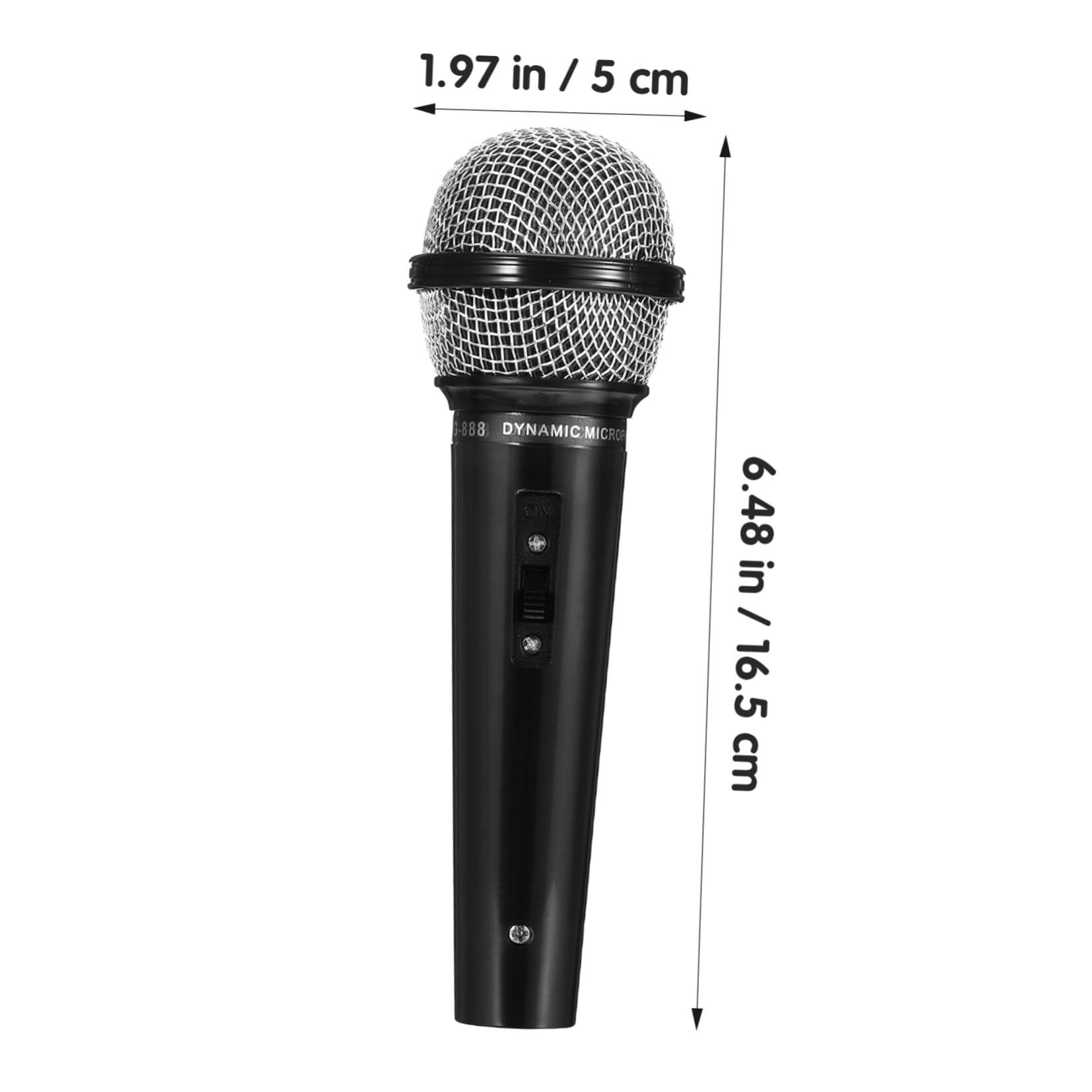 SUPVOX 16 Piezas Juguetes Micrófono Falso para Micrófono de y Seguro para Imitación Accesorio Divertido para y Fiestas Infantiles