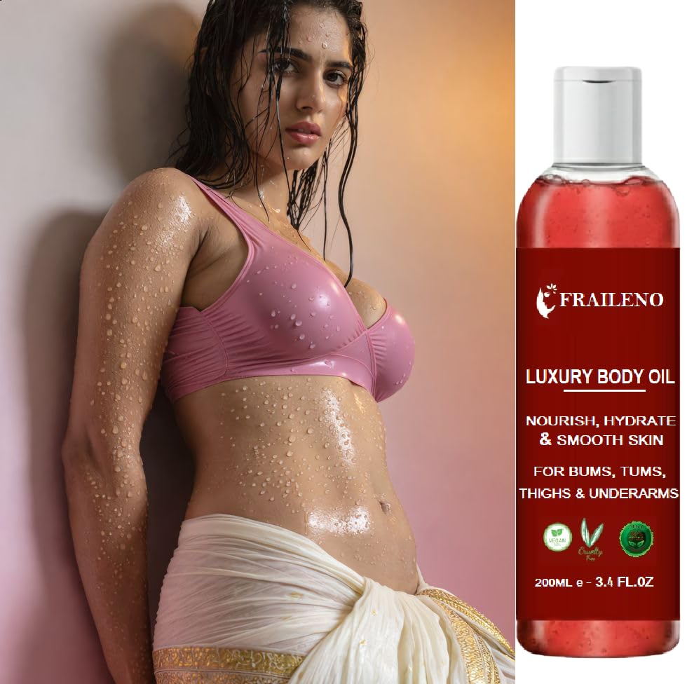 Image of Indulgent Body Oil for Spa Inspired Skin Glow and Relaxing Daily Self Care Routine 200ml
