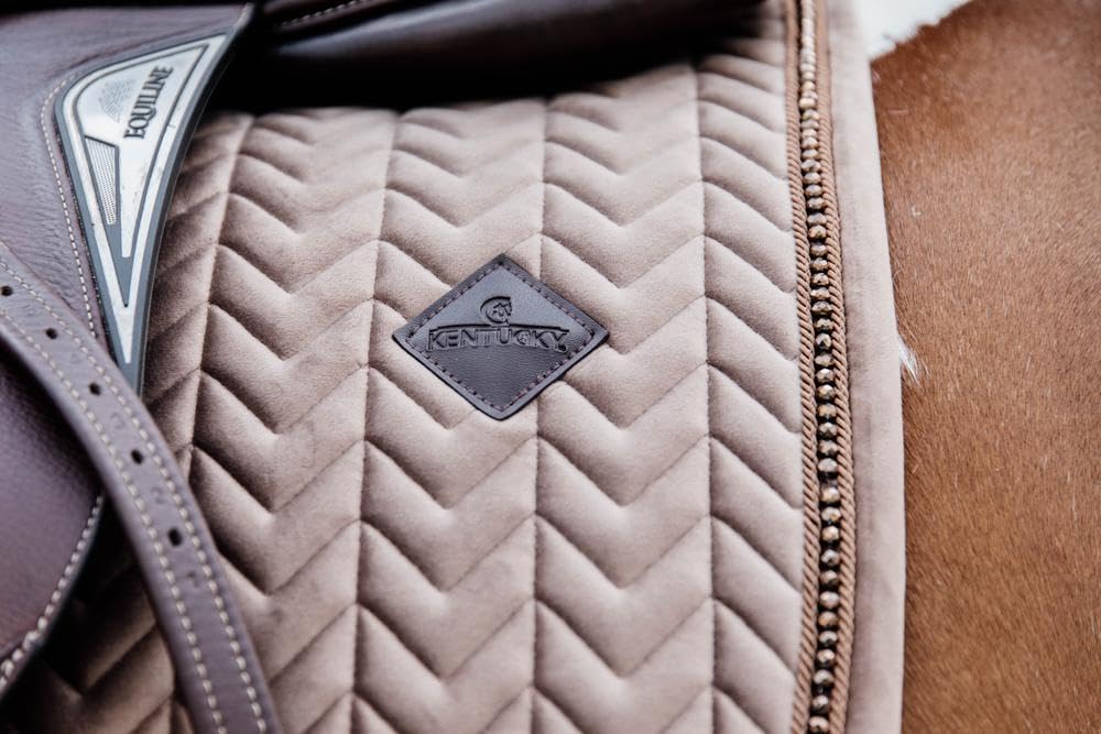 Kentucky - Schabracke Full - Beige - Samt - Springen