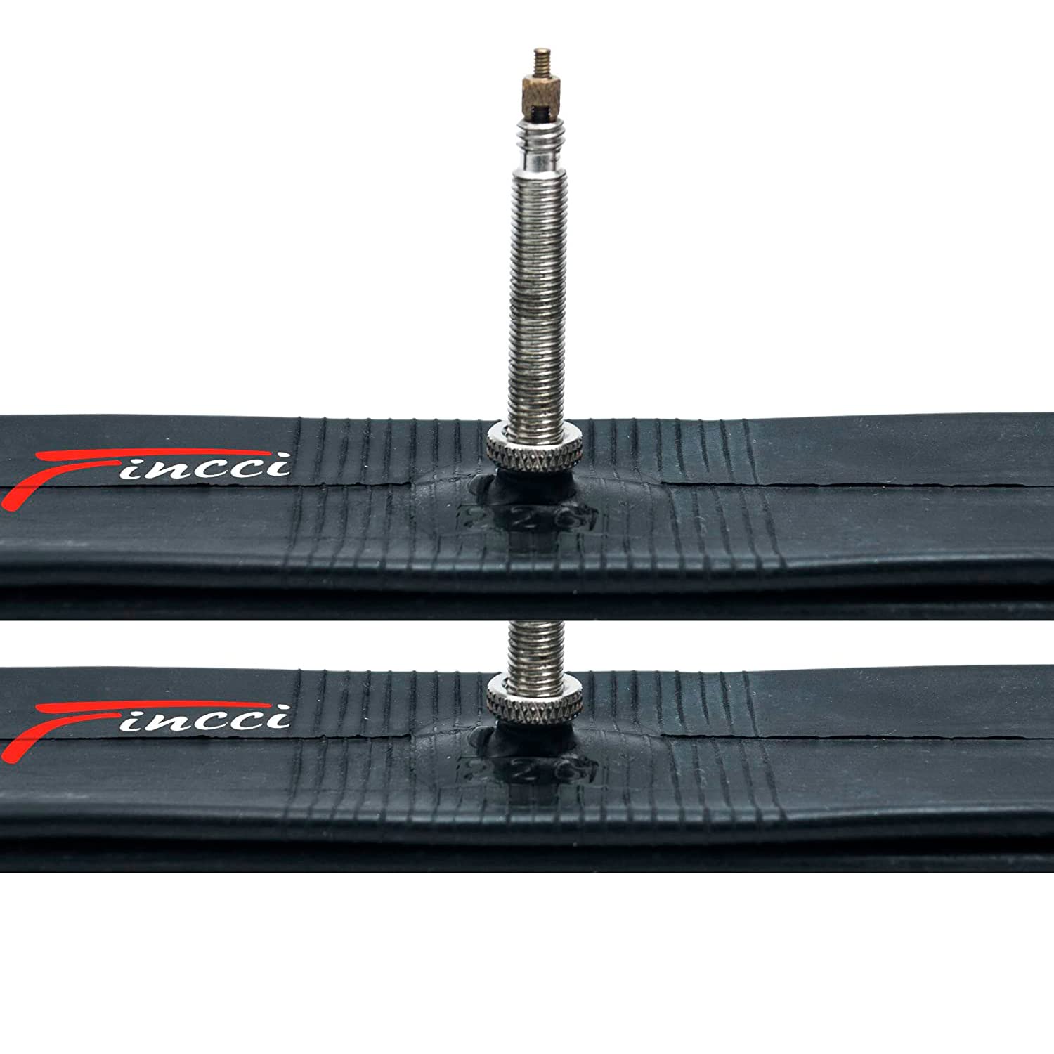 Fincci Pair of Road Bike 700 x 18-25 c Presta Valve Inner Tube 60mm