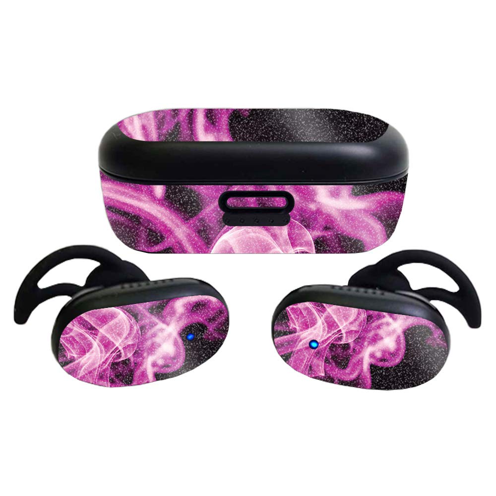 MightySkins Glossy Glitter Skin Compatible with Bose QuietComfort Earbuds (2020)