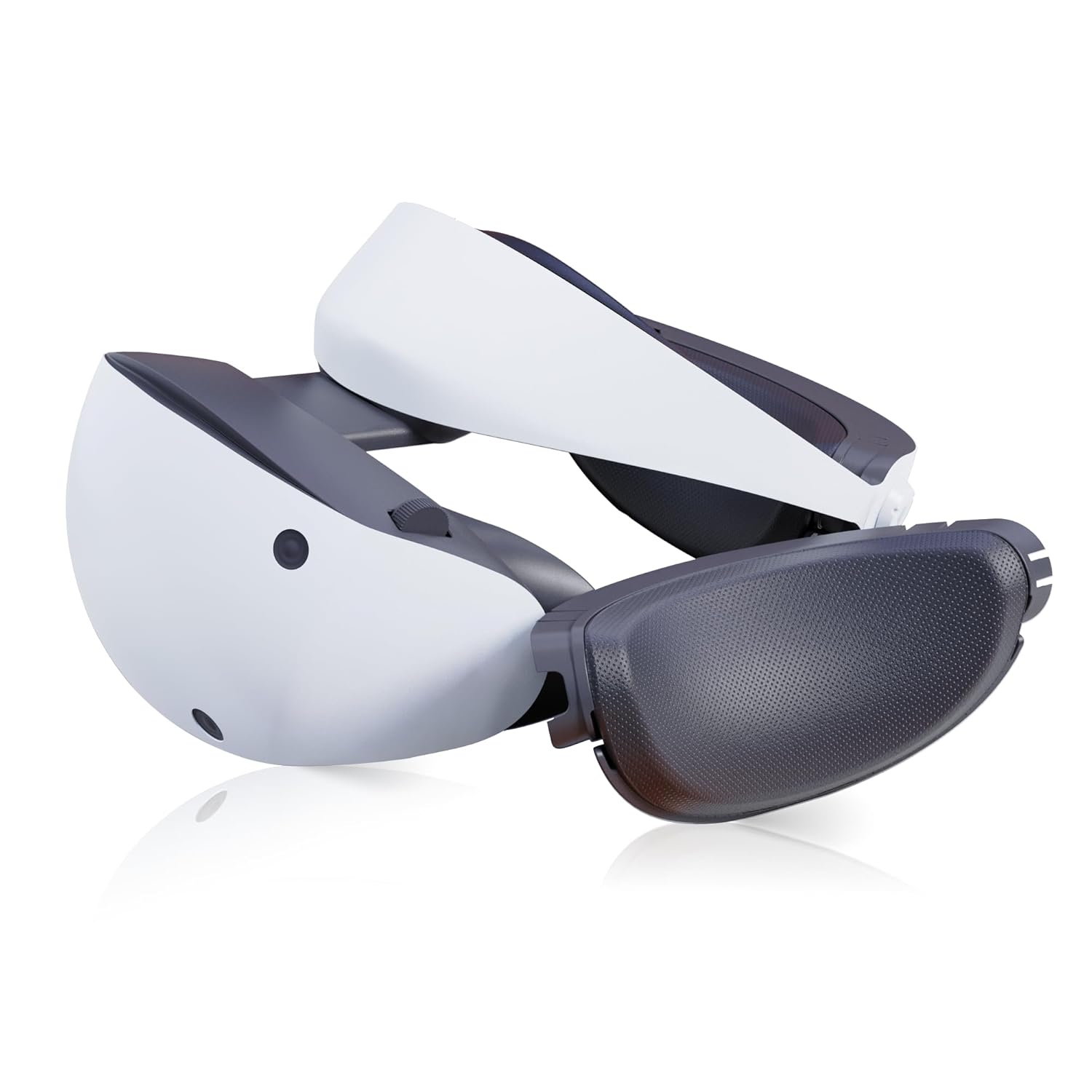 APEXINNO Head Strap for PS VR 2 Accessories Soft Comfortable Anti-Slip Rear Pad Balanced Weight for Stable Fit