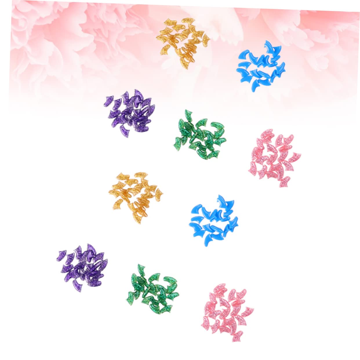 INOOMP 300pièces Couvre- pour Animaux De Compagnie Colorée pour Griffes De Chat Et Chien Doré Et Pratique Et