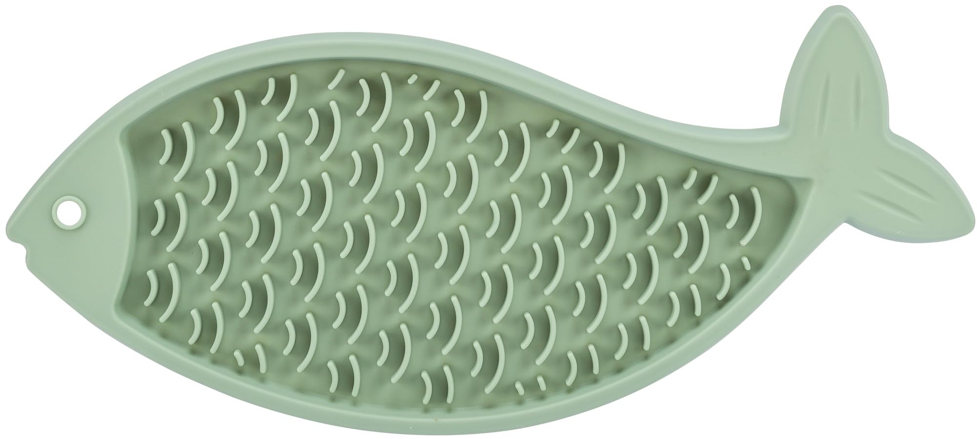 TRIXIE - Lick'n'Snack Silicone Tinsel Tray Tablecloth, 28 cm, Non-Slip, Blue, Dishwasher Safe and Freezer Safe