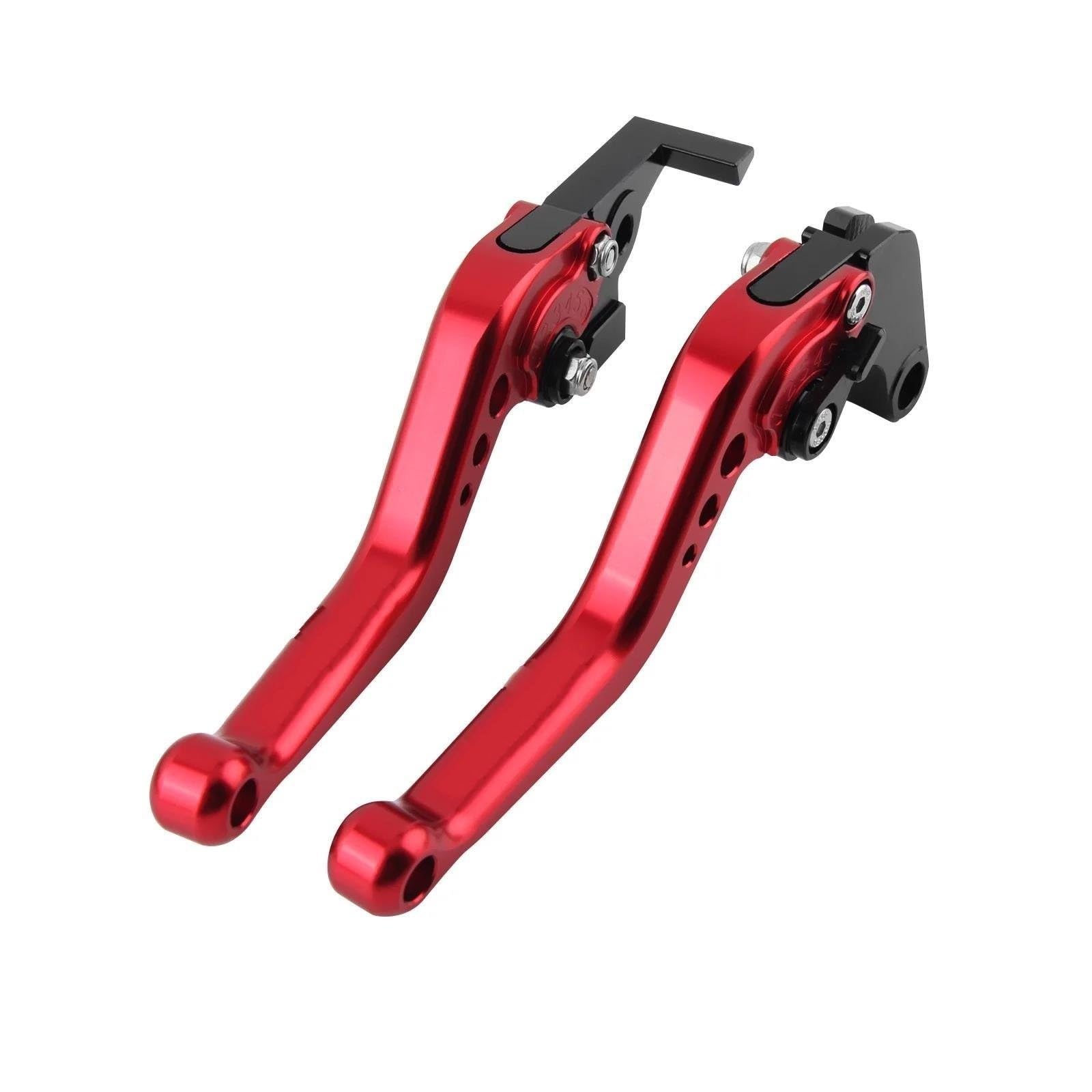 Gimegioyly Red For Vfr800 For Vfr800f For Vfr800x For Vfr 800 For Vfr 800F For Vfr 800X 2002-2020 Short Brake Clutch Lever Handles Clutch Brake Lever Handle(Red)
