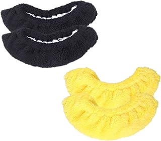 BESPORTBLE 2 Pares De Gelo Capas De Lâmina De Gelo Protetor De Lâmina De Skate Acessórios De Skate Para Crianças Toalhas De Pelúcia De Skate Para Crianças Capas De Lâminas De