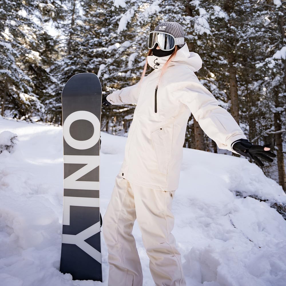 美品ellesse スキースノーボードウェア上下セットSサイズ　手袋付き スノーボードウェア ☆スノーボード すきー レディースL クリーニング