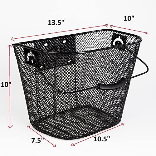 Ryders Recreation ATL20 Steel Mesh Bike Basket With Quick Release Bracket thumb #2