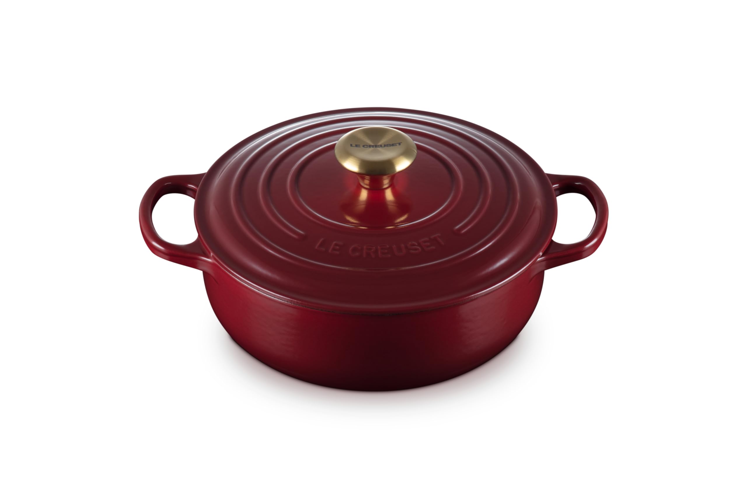 Le Creuset Enameled Cast Iron Signature Round Sauteuse, 3.5qt., Rhone