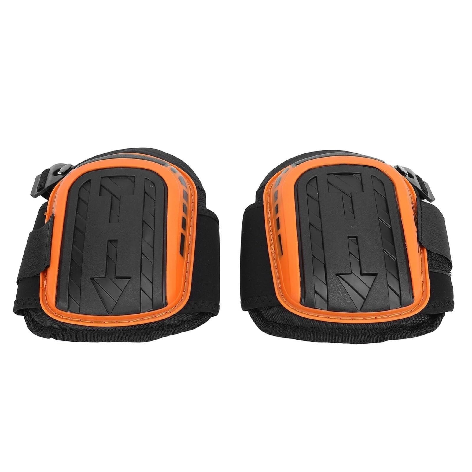 RUVOO Ginocchiere Palestra Ginocchiere da Lavoro in Schiuma Spessa con Guscio Rigido e Fascia Elastica per lavori a Pavimento e Giardinaggio Ginocchiera Sportiva