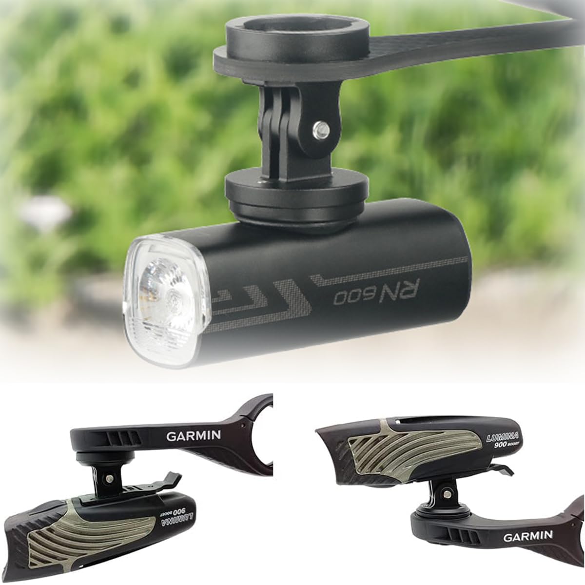 Soporte para Cámara, Adaptador de Soporte Macho para Computadora debicicleta Adaptador Macho paraBicicleta Kit de Adaptador de Cámara para Bicicleta Apto para Garmin Edgesoporte Bicicleta