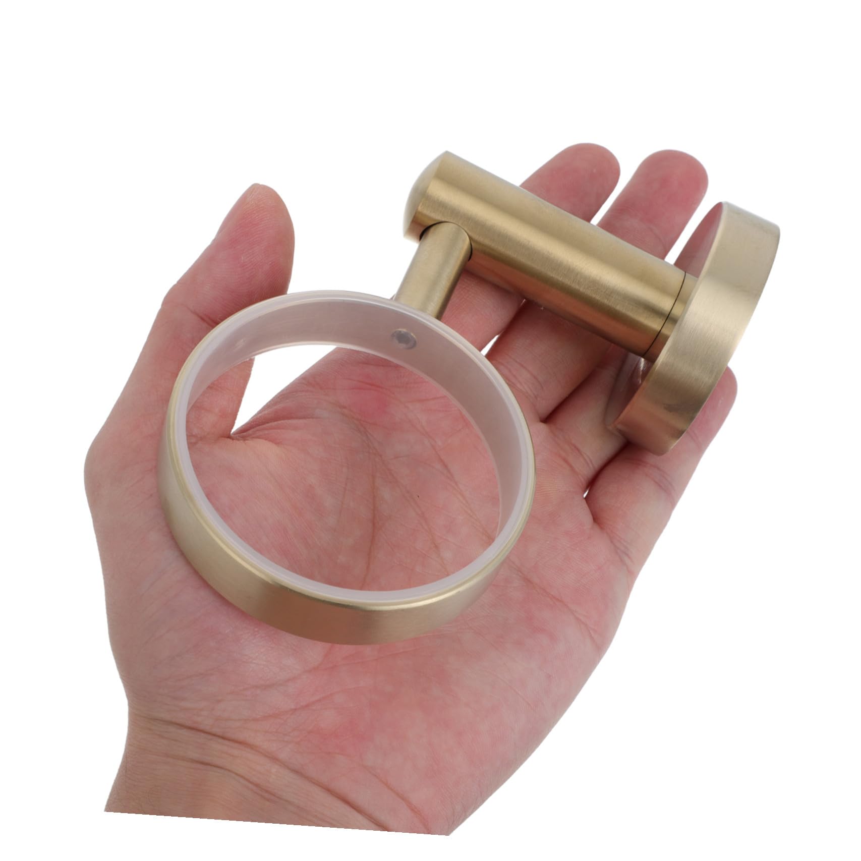 Portaspazzolino da Denti a Parete in Acciaio Inox Bicchiere Portaspazzolini da Bagno Stabile e Salvaspazio, Organizer Multiuso per Spazzolini e Dentifricio, Accessorio Bagno
