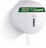 Vista 12 de Restaurantware Clean Tek Professional - Dispensador de papel higiénico comercial de 10.4 x 6.3 x 6.3 pulgadas, 1 dispensador de papel higiénico