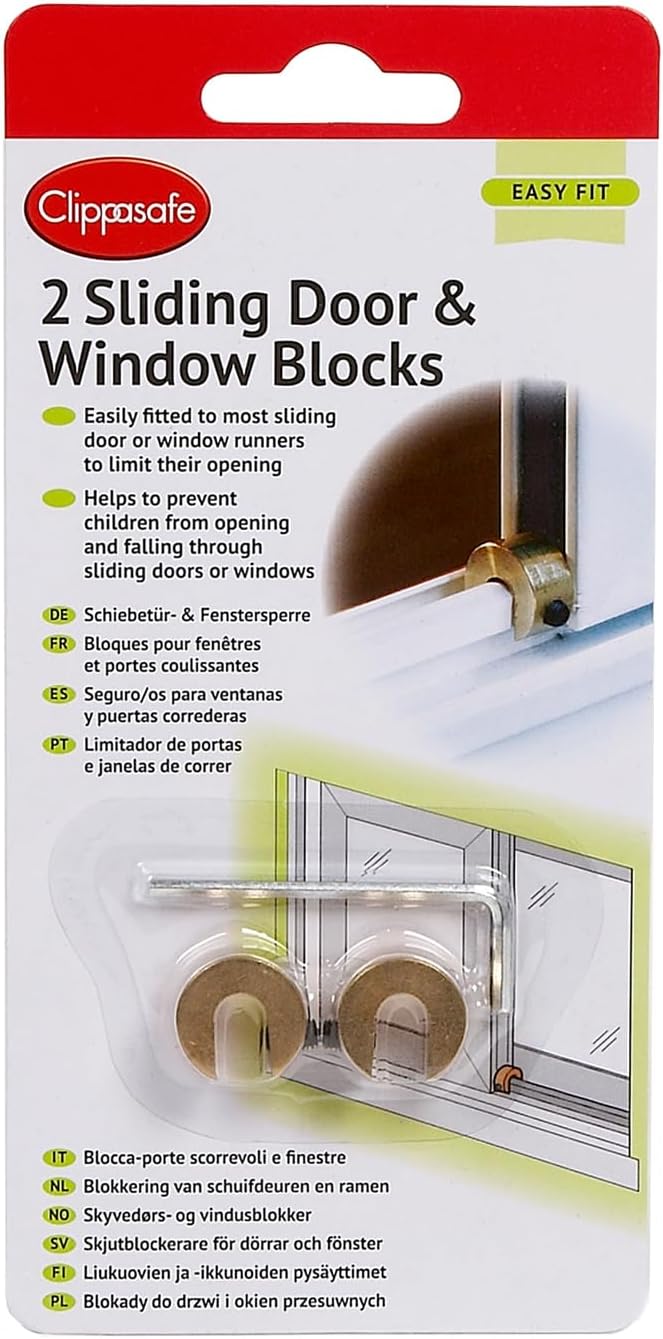 Clippasafe Sliding Door & Window Blocks